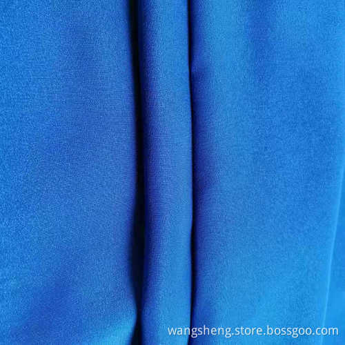 great quality 100% polyester crepe de chine silk dress shirt